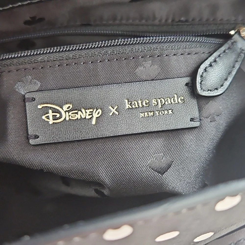 Disney Kate Spade Black Backpack & Wallet - Picture 4 of 4